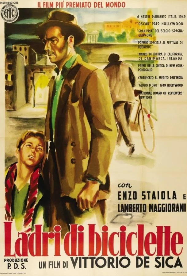 Смотреть Фильм Похитители велосипедов(1948) бесплатно